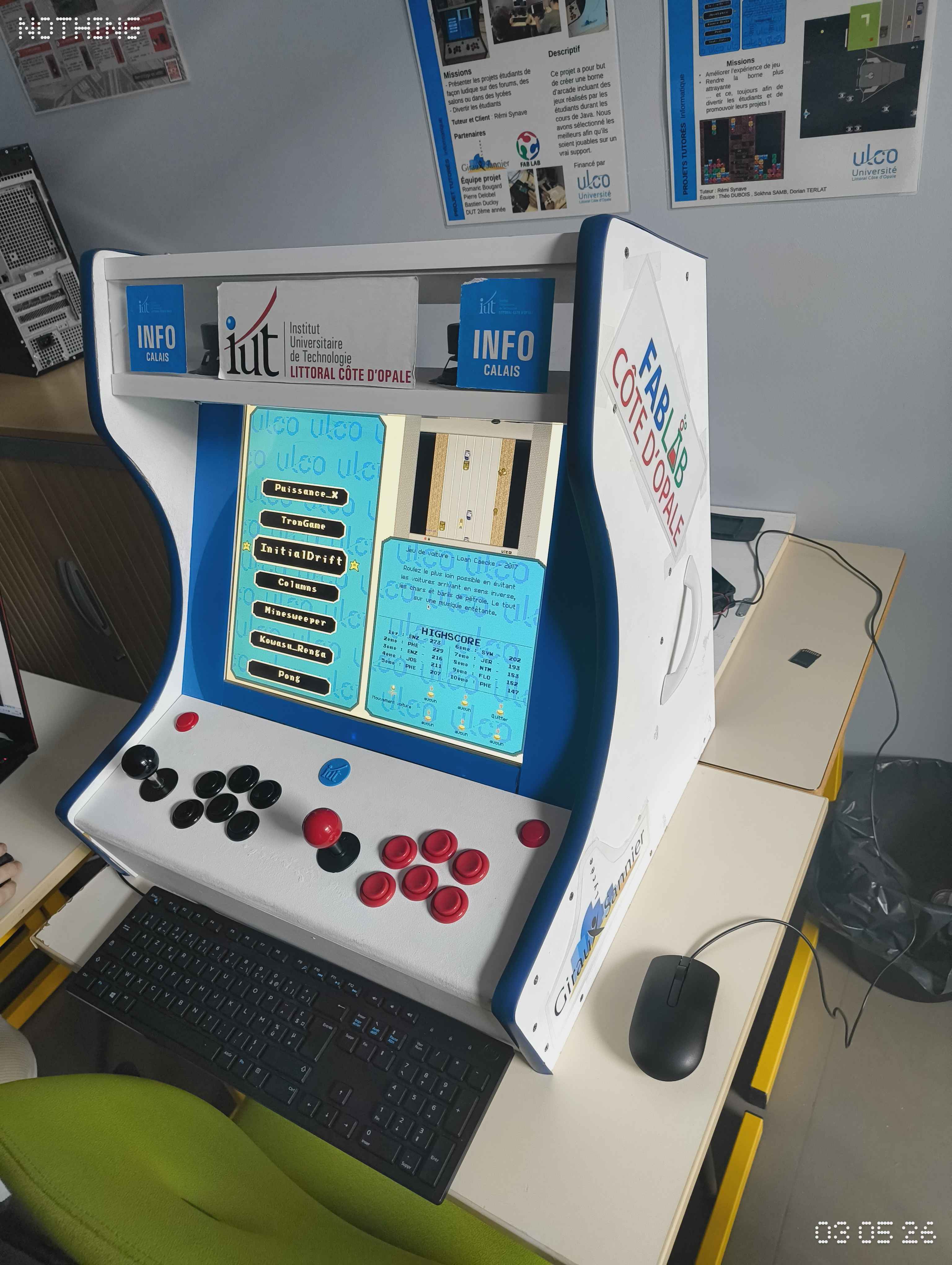 Maintenance et remise en état de la Borne Arcade IUT - Image 2